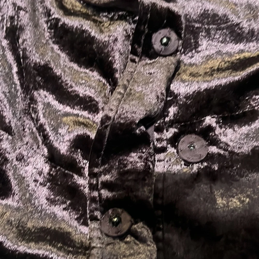 Elegant Velvet Women's Jacket - Picture 10 of 10